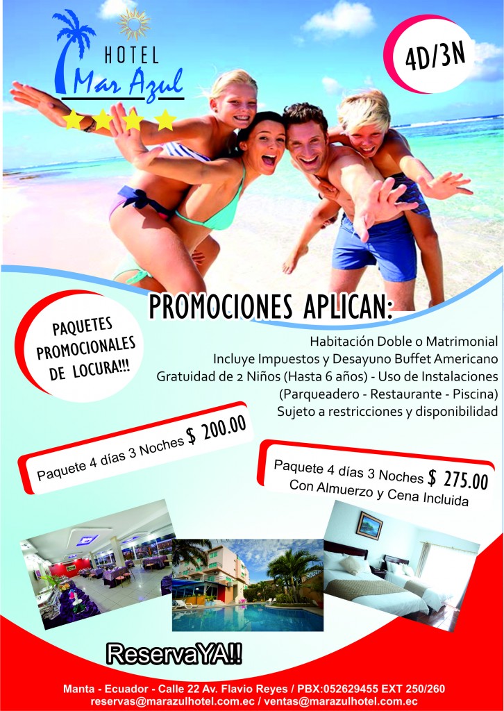 PROMOCIONES FIN DE SEMANA 4D